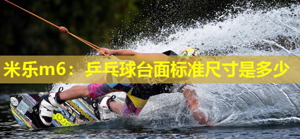 米乐m6:乒乓球台面标准尺寸是多少