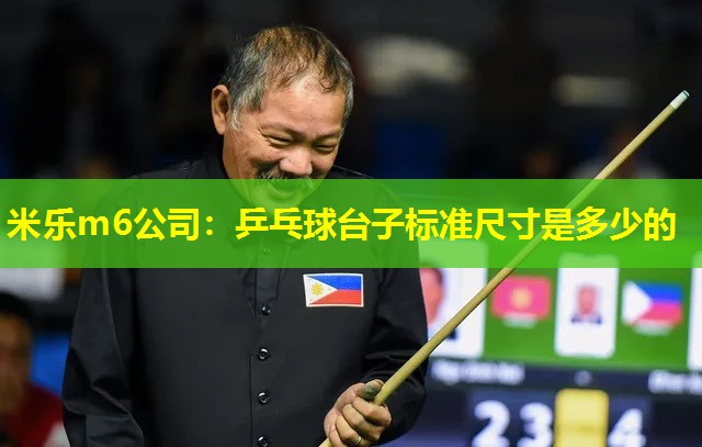 米乐m6公司:乒乓球台子标准尺寸是多少的
